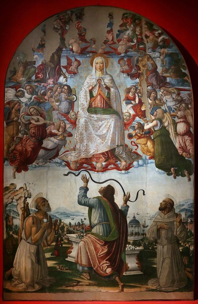 fonte immagini internet: benvenuti, assunzione maria, museo Palazzo Pitigliano